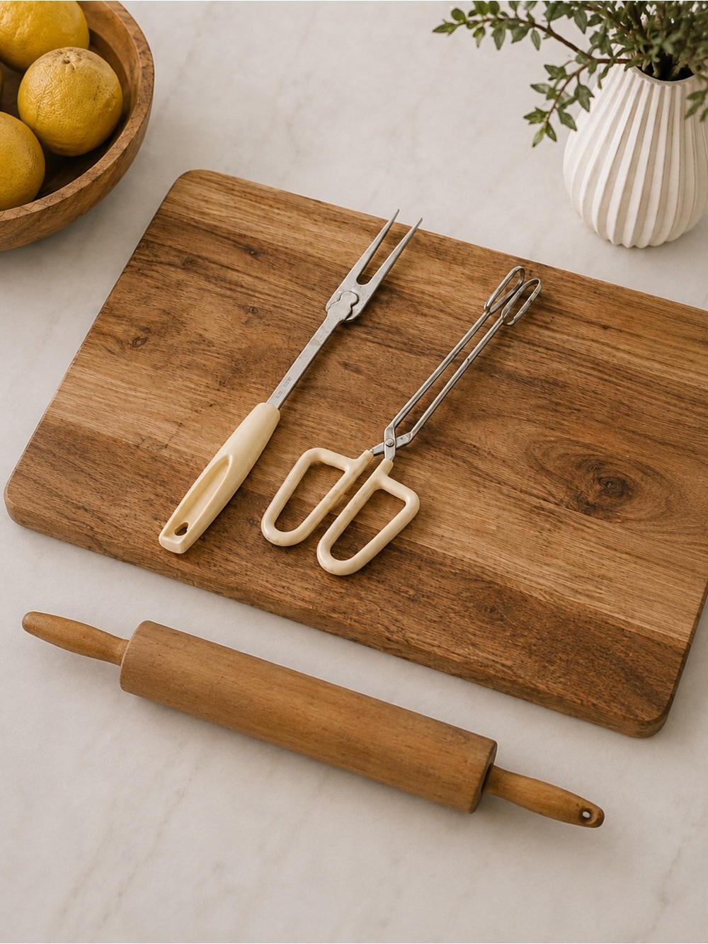 ECKO Wooden Rolling Pin Vintage